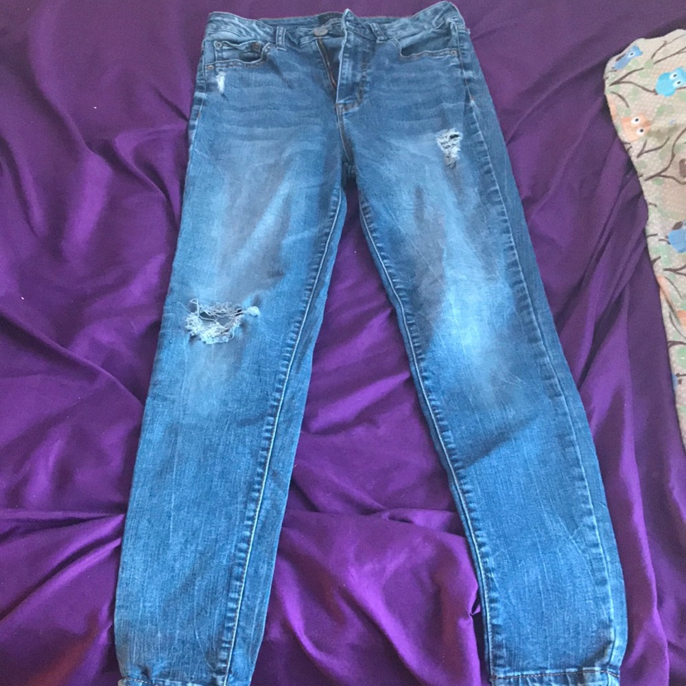 Blue Aeropostale Skinny Jeans